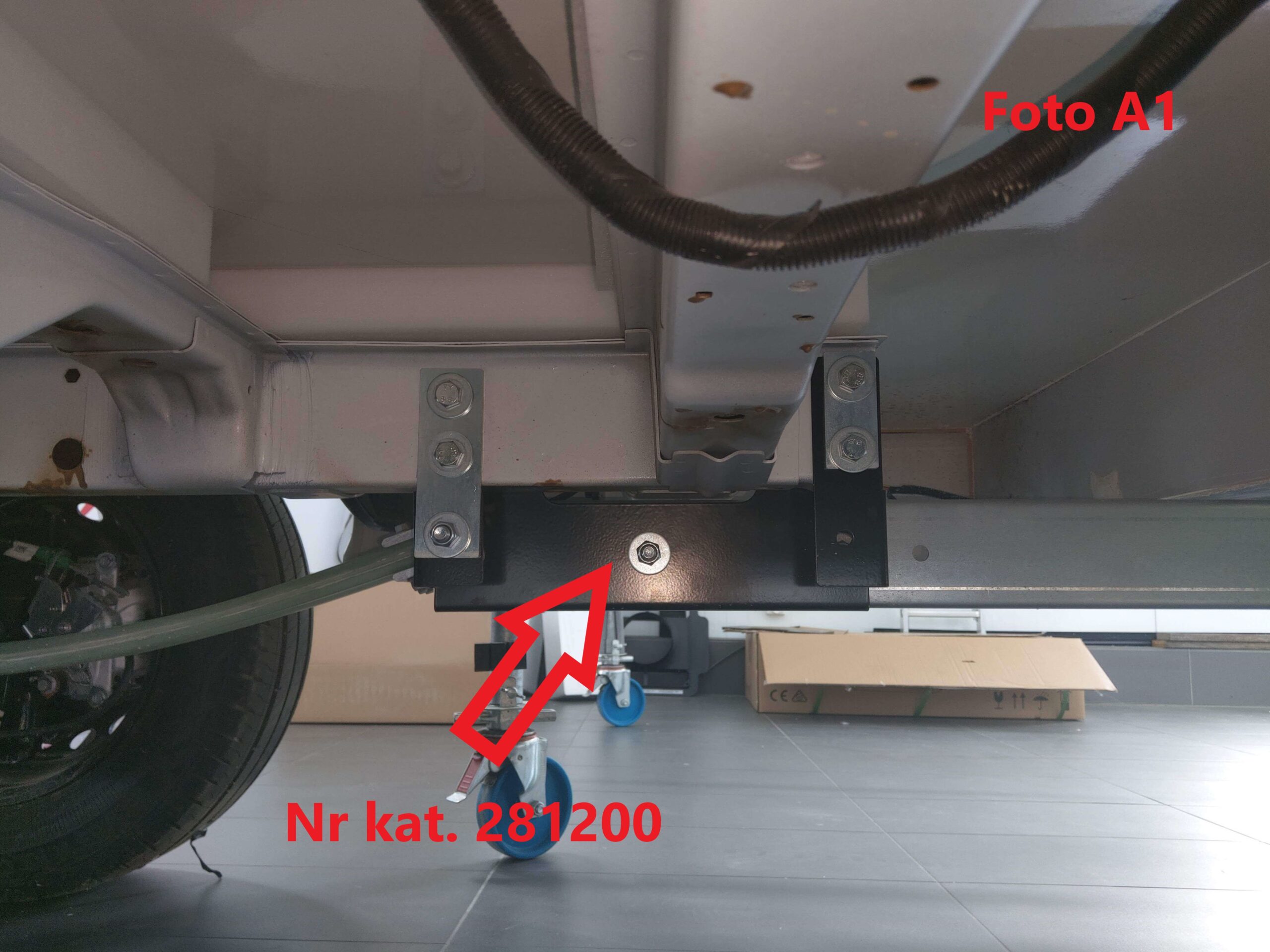 Hak holowniczy do kampera Ford Transit V363 od 03/2014-  MasterHAK - obrazek 4