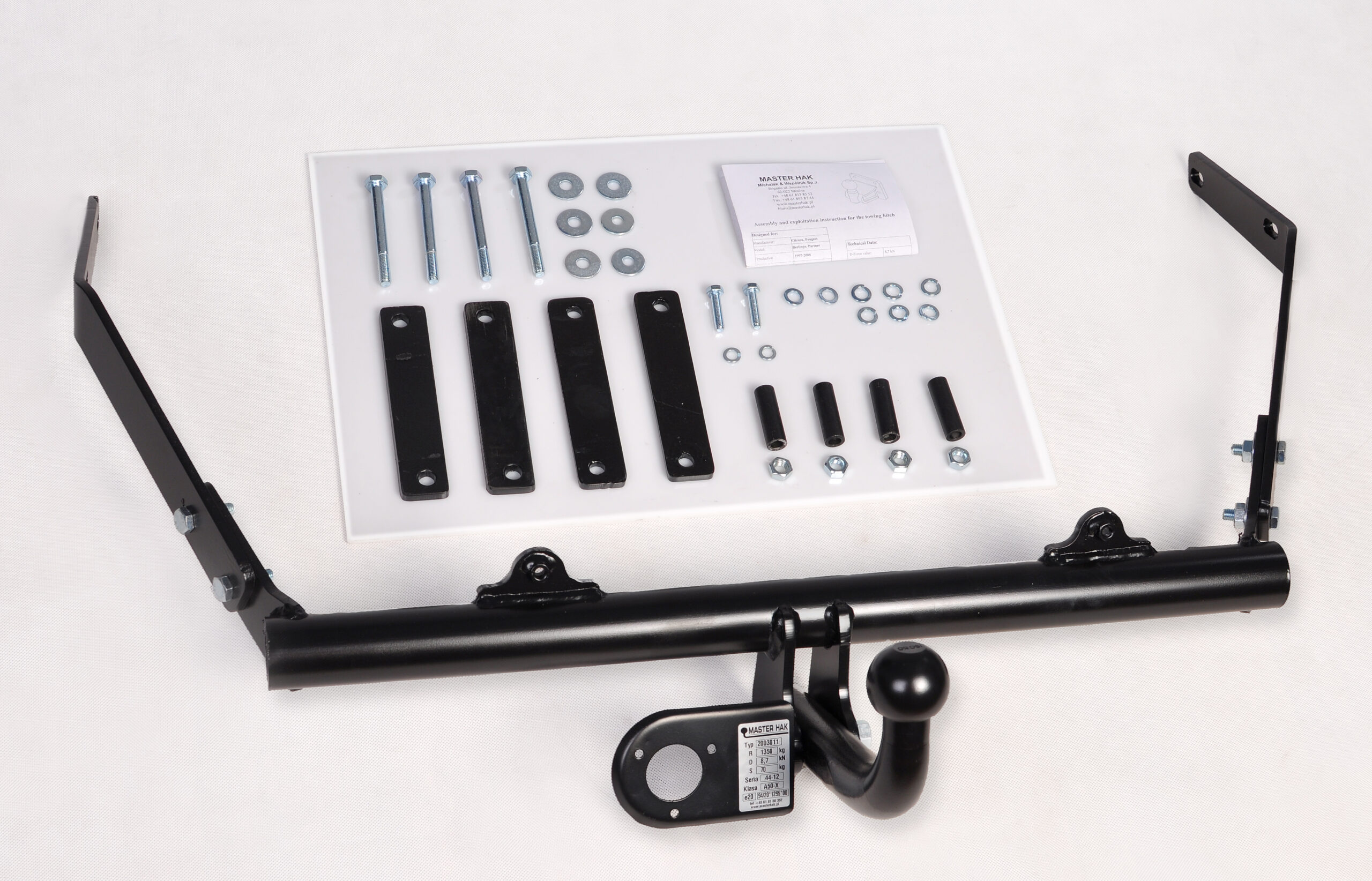 Hak holowniczy Peugeot Partner I 1996- 2010