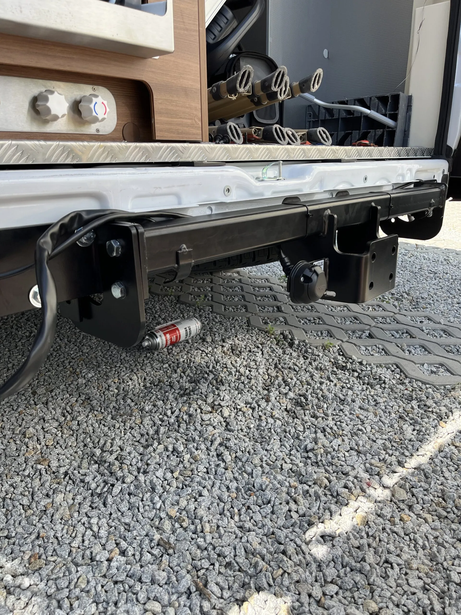 Hak holowniczy Fiat Ducato 06/2006–  furgon / CamperVAN L2 L3 L4 XL, kula flanszowa M16 - obrazek 15