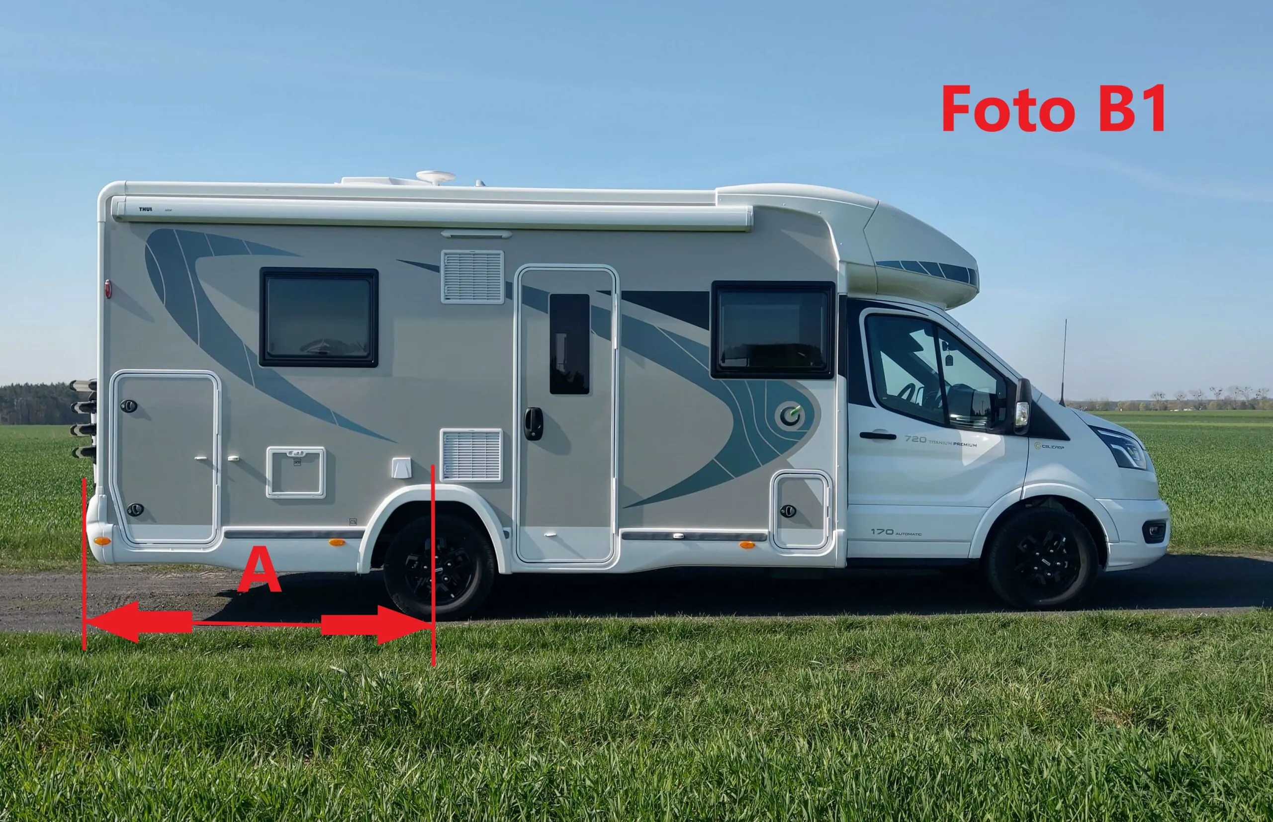 Hak do kampera Fiat Ducato od 06/2006 - do wersji ze zbiornikiem na końcu ramy - obrazek 3