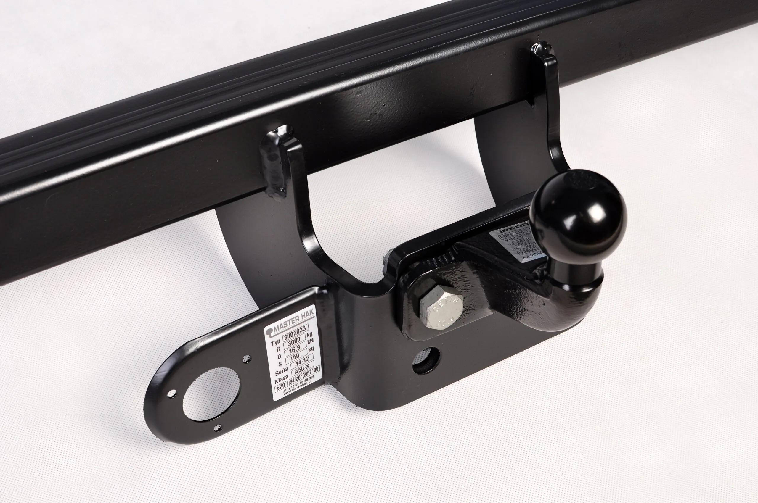 Hak holowniczy Fiat Ducato 06/2006–  furgon / CamperVAN L2 L3 L4 XL, kula flanszowa M16 - obrazek 2
