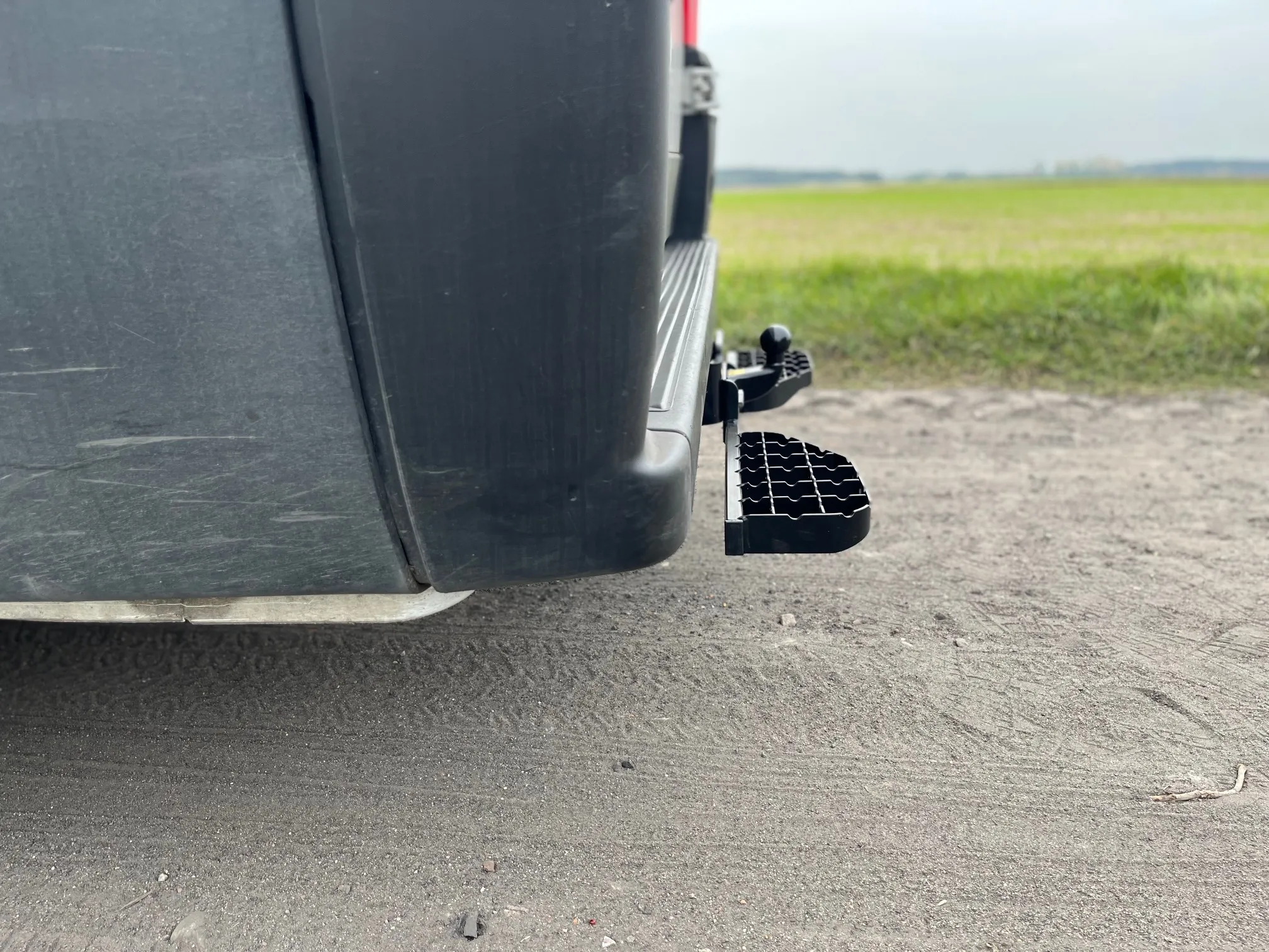 Podwójny stopień na hak holowniczy M16 - stopień tylny do busa, vana i kampera, antypoślizgowy - obrazek 8