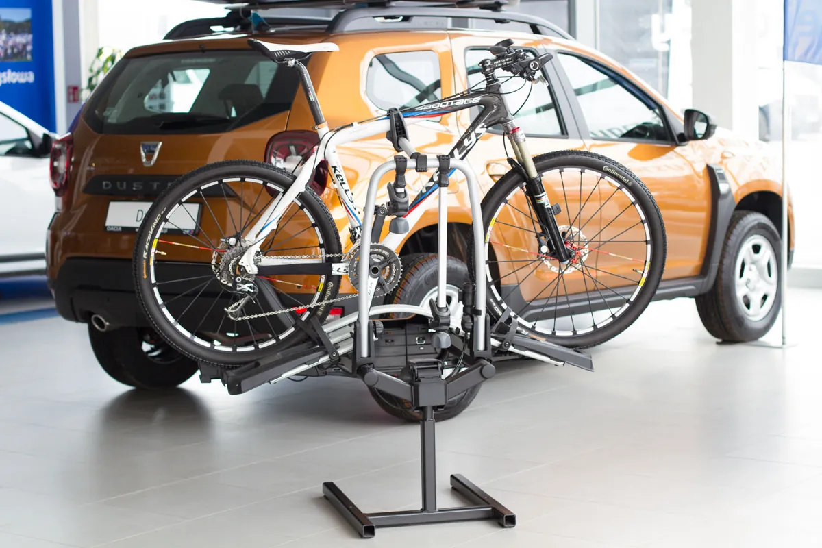 Stojak na bagażnik rowerowy - ekspozytor showroom - salon samochodowy - obrazek 2
