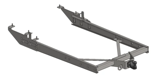 Hak holowniczy do kampera Renault Master 2010–2024 - rama platformowa - MasterHAK 661500