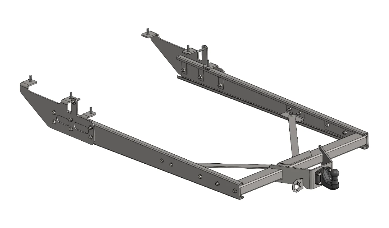 Hak holowniczy do kampera Renault Master 2010–2024 - rama platformowa - MasterHAK 661500