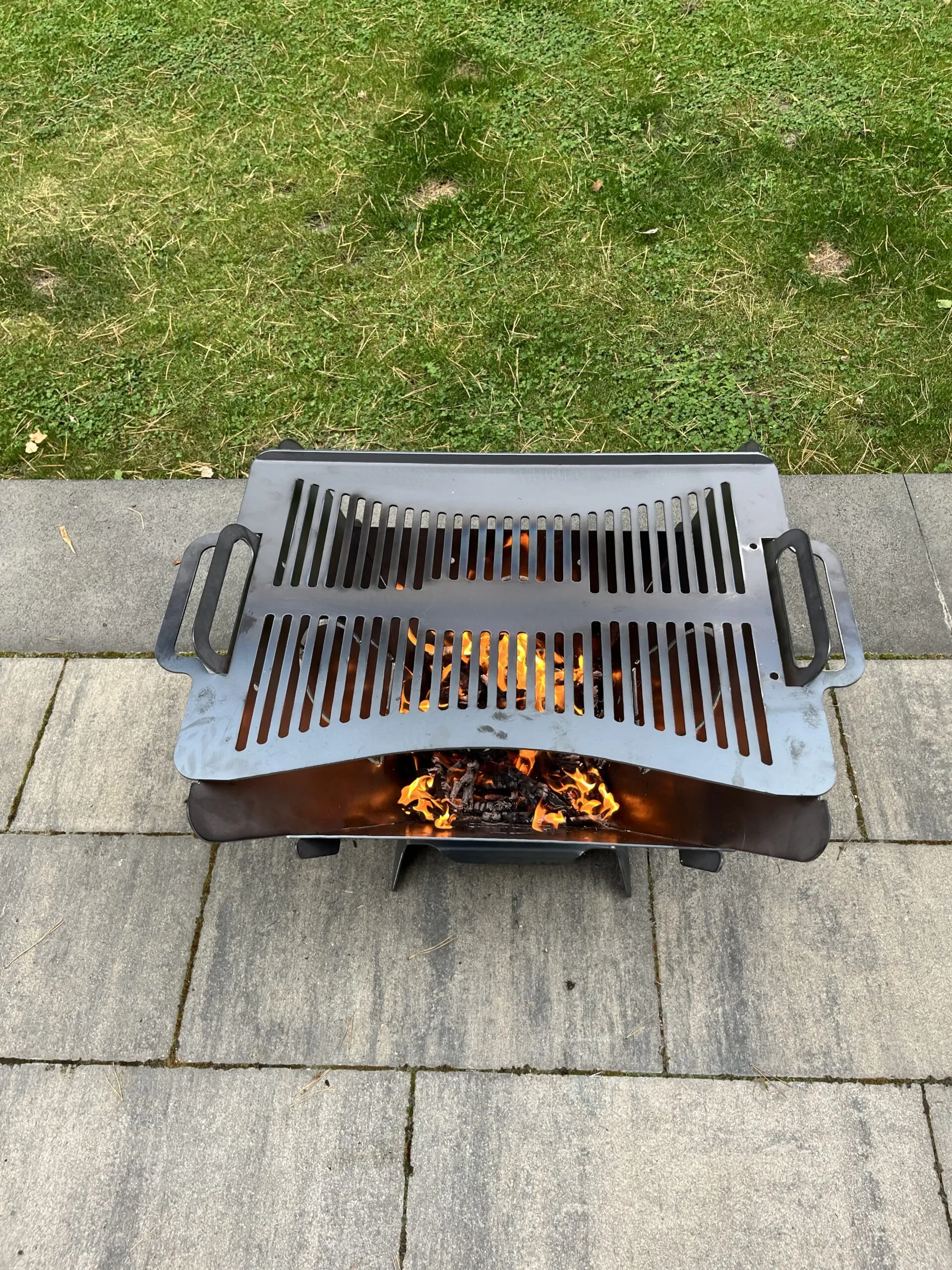 MasterBBQ #1 - składane palenisko ogrodowe z rusztem - grill i ognisko 2w1 - obrazek 10