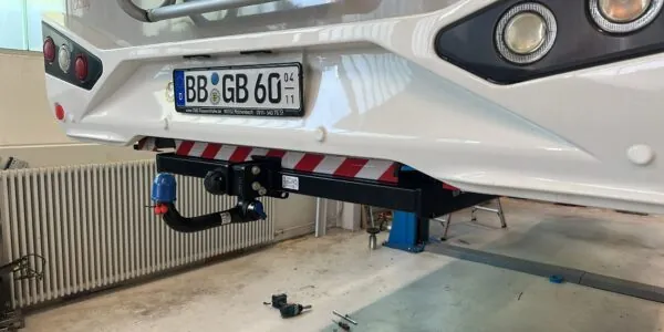 Hak odpinany do kampera Fiat Ducato od 06/2006 - bez przygotowania