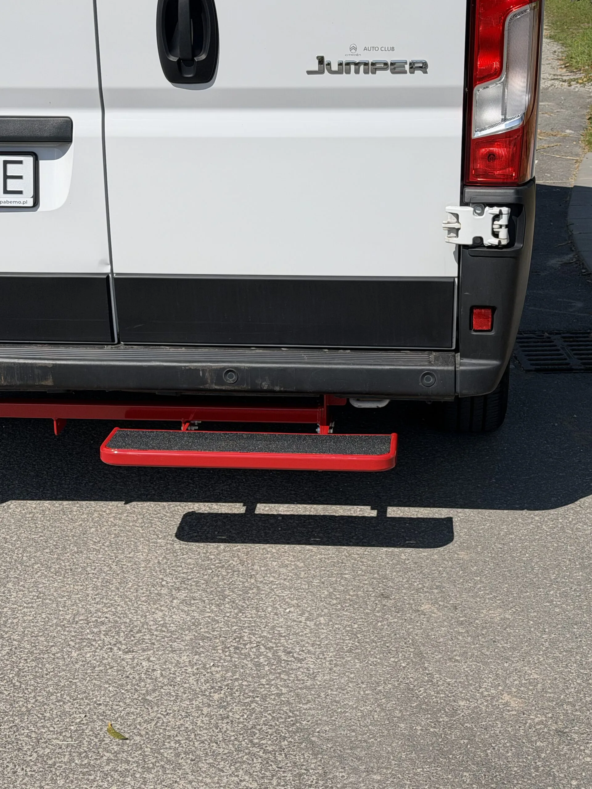 2# MasterSTEP C1 Compact - wąski podest tylny Fiat Ducato 06/2006→ | Furgon - obrazek 7